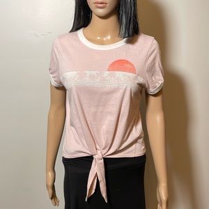Charlotte Russe cotton/polyester top size M